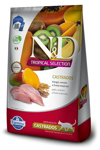 N&D Tropical Frango Castrados
