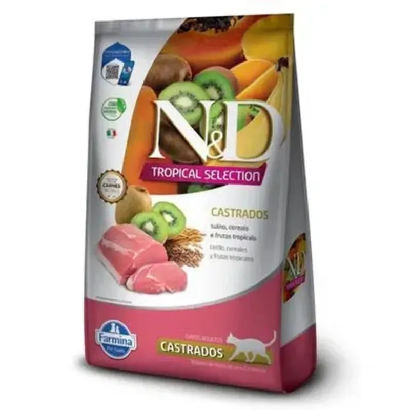N&D Tropical Suino Castrados